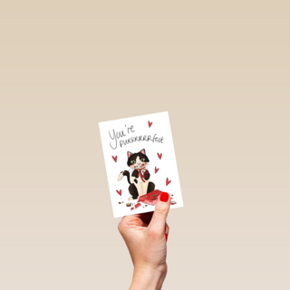 Valentine You are purrfect Matia