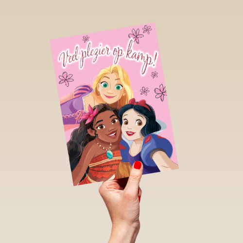 Veel plezier op kamp Disney Princessen