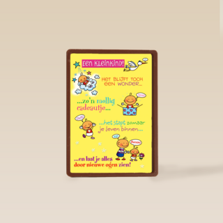 een kleinkind blijft een wonder