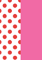minnie mouse in jurk met rode stippen