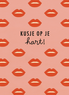 kusje op je hart