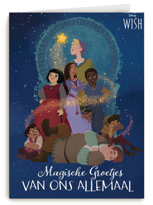 Verjaardagskaart Hallmark | Disney Wish Magische Groetjes Verjaardag