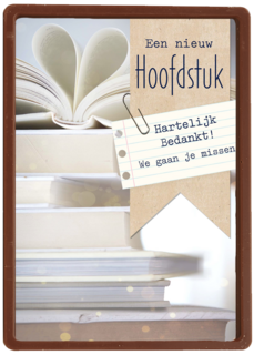 hartelijk bedankt we gaan je missen