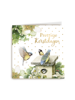 kerstkaart marjolein bastin koolmezen prettige kerstdagen