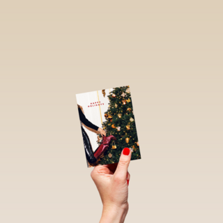 Vondels kaart happy holidays