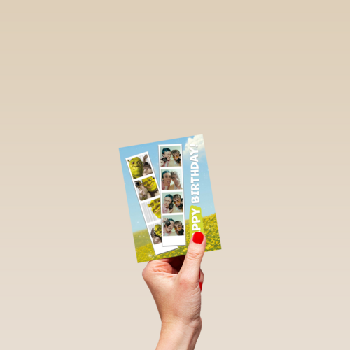 happy birthday met shrek fotokaart