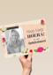fotokaart hiep hiep hoera van harte gefeliciteerd  roosjes