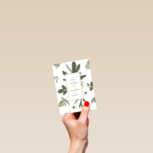 botanical kaart dit grote verlies is niet in woorden uit de drukken