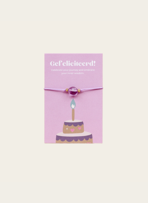 Uchu Armband Moments Gefeliciteerd | Uchu Reminders Cadeau Modeaccessoires |
