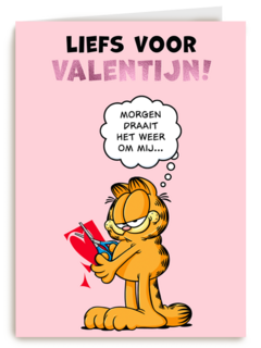 Garfield Liefs voor Valentijn