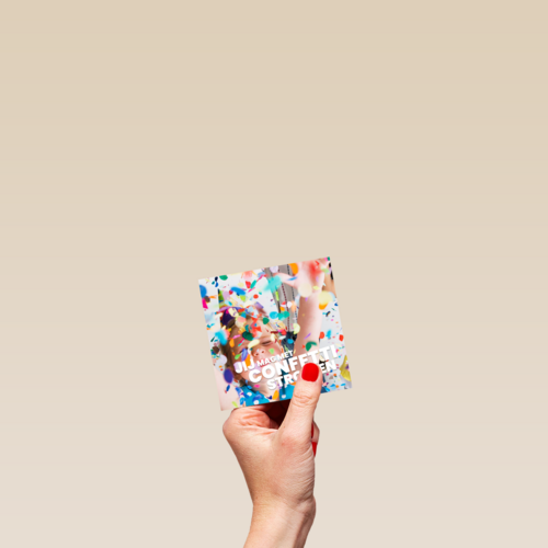 verjaardagskaart jij mag met confetti strooien