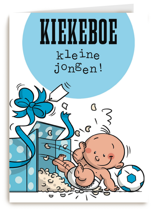 funny mail kiekeboe kleine jongen