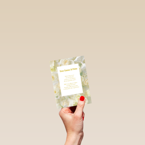 prachtige witte rozen om het samen zijn te vieren