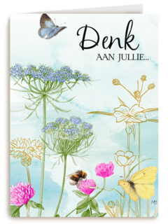 Marjolein Bastin kaart Denk aan jullie