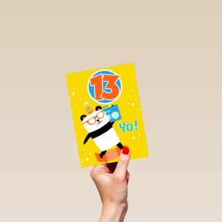 Panda met Boombox 13 jaar
