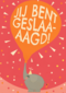 Olifant Jij bent geslaagd
