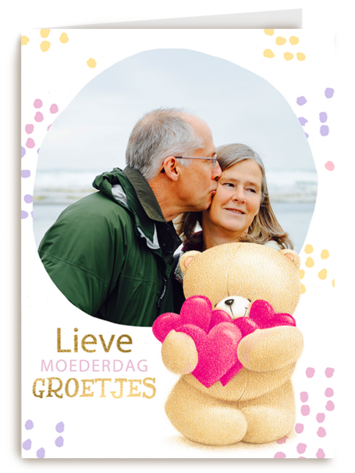 moederdag fotokaart forever friends lieve moederdag groetjes