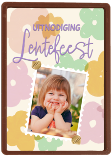 Uitnodiging Lentefeest fotokaart
