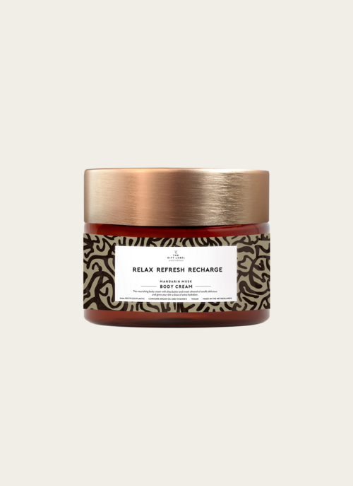 The Gift Label Body Cream Relax Refresh Recharge | The Gift Label Cadeau Beauty |