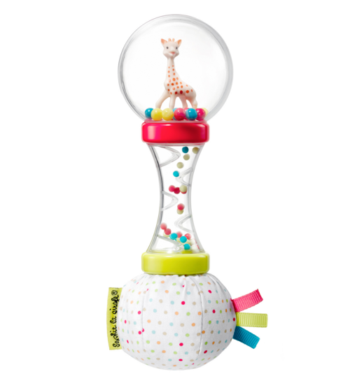Sophie de giraf maracas rammelaar in wit geschenkdoosje