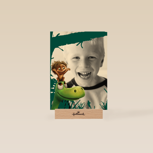 hoera voor een stoere jongen spot en arlo fotokaart