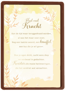 Sterktekaart Heel veel kracht More than words