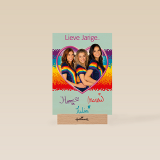 k3 verjaardag kaart hart lieve jarige