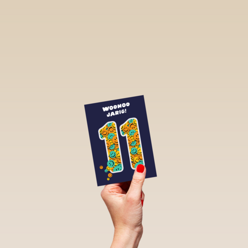Woohoo jarig 11 jaar