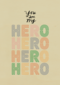 Complimentkaart you are my hero
