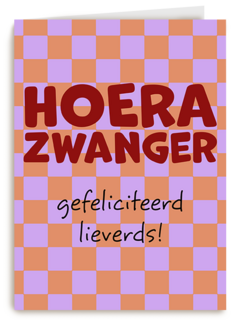 Zwangerschap Gefeliciteerd Lieverds