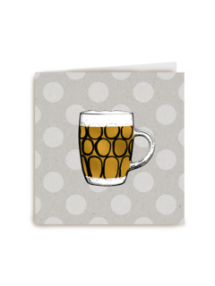 pul bier met stippen