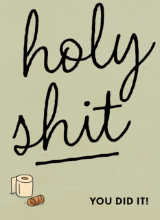 compliment kaart holy shit you did it