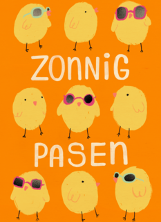 Zonnig pasen