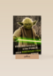 Star Wars Yoda much birthday fun