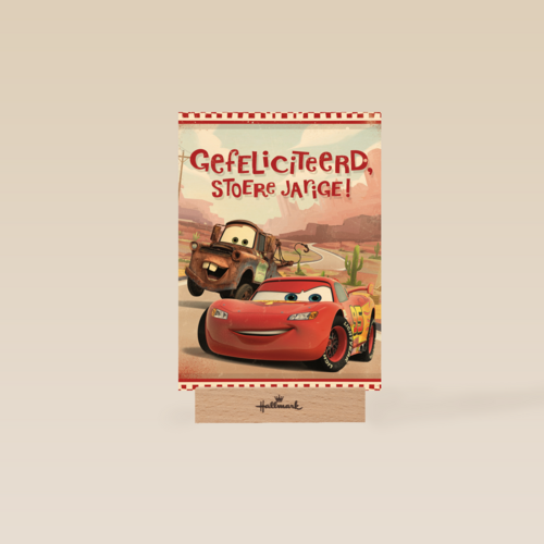 disney cars gefeliciteerd stoere jarige