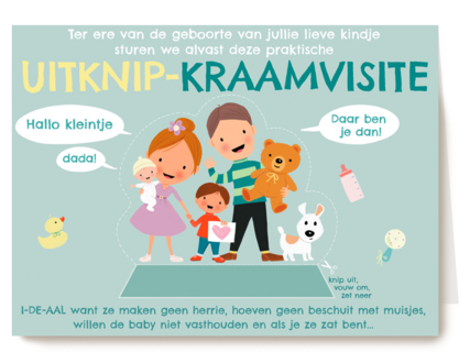 zwangerschap uitknip kraamvisite