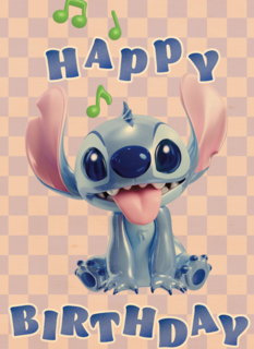 Stitch Happy Birthday