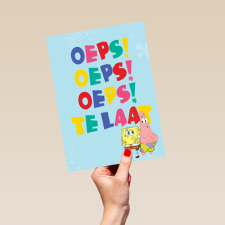 Spongebob Oeps Oeps te laat