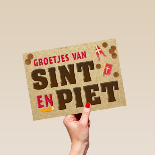 groetjes van sint en piet