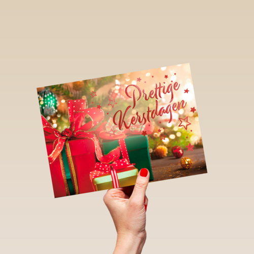 Prettige kerstdagen kerstcadeau