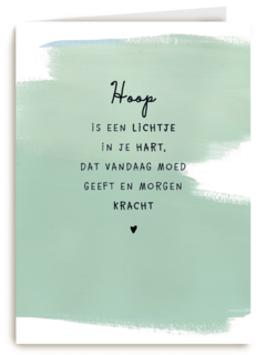 sterkte hoop is een lichtje in je hart