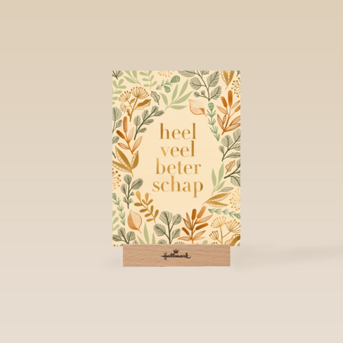 Heel veel beterschap floral