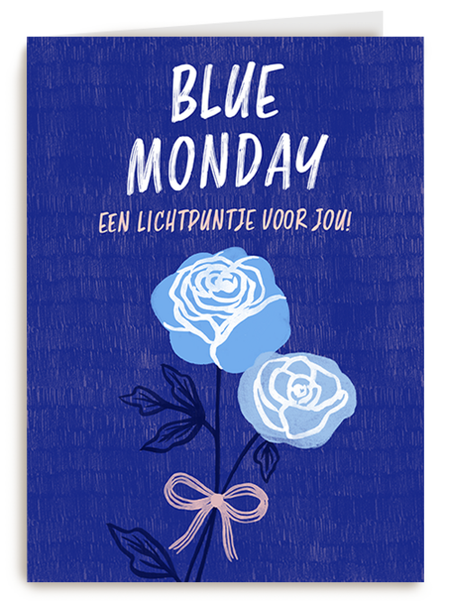 Kaart | Compliment | Blue Monday Een Lichtpuntje