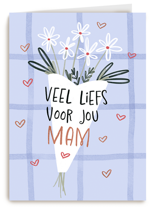 Kaart Hallmark | Moederdag | Moederdag Veel Liefs Boeket