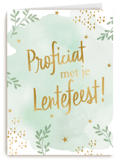 Proficiat met je lentefeest planten