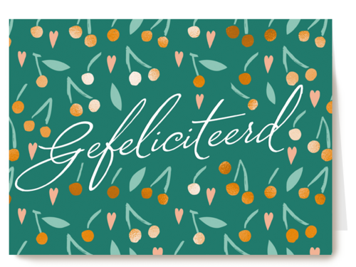 Verjaardagskaart Hallmark | Verjaardag Kaart Gefeliciteerd Kersen
