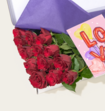 Brievenbusbloemen Rozen Rood