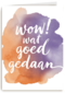 watercolor wowww wat goed gedaan