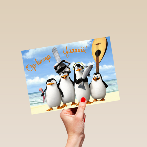 Op kamp yaai Penguins