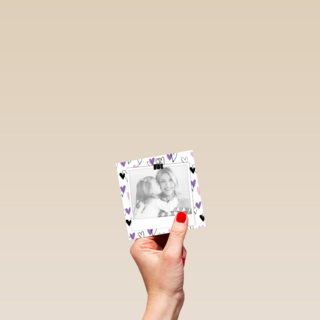 een dikke kus voor jou fotokaart